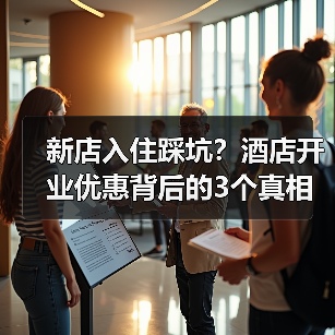 新店入住踩坑?酒店开业优惠背后的3个真相(图3) 新店入住踩坑?酒店开业优惠背后的3个真相(图3)