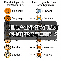 酒店产业带餐饮门店如何提升客流与口碑?5大实用策略(图1) 酒店产业带餐饮门店如何提升客流与口碑?5大实用策略(图1)