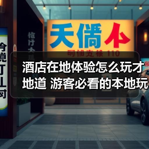 酒店在地体验怎么玩才地道 游客必看的本地玩法攻略